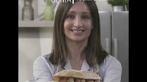 SPUNTINI CREATIVI - Panino con Prosciutto Di Carpegna DOP