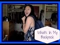 What&#39;s In My Backpack: College Frosh edition | Noa Jasmine