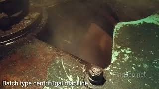 Working Of Sugar Batch Type Centrifugal Machine