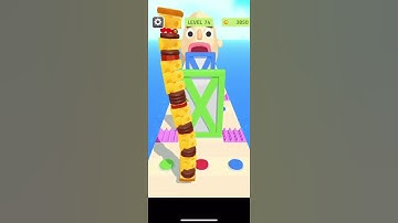 Sandwich Run - 3D Games Max Level Gameplay (iOS & Android)