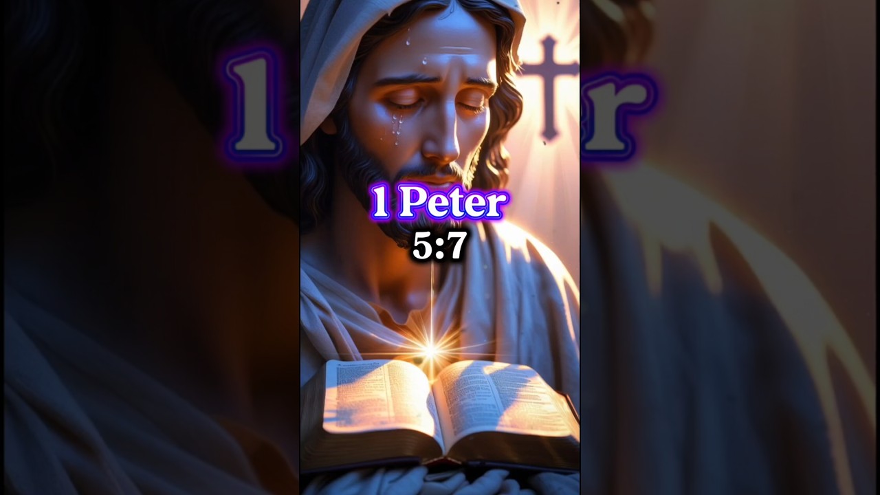 God’s Promise: He Cares for You ❤️ | 1 Peter 5:7 