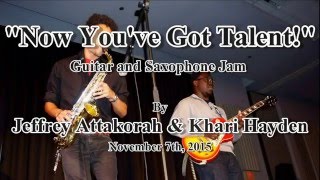 Guitar and Saxophone Blues Loop Jam W/ Boss ME80