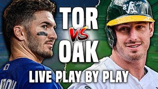 TORONTO BLUE JAYS vs. OAKLAND ATHLETICS - LIVE Play By Play/Reaction (June 7 2024)