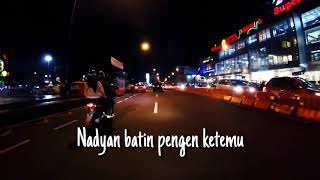 Roso kangen marang sliramu