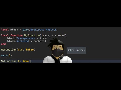 Roblox Scripting All About Functions Episode Two Youtube - roblox local functions