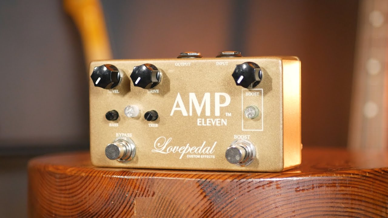 My go-to overdrive! Lovepedal AmpEleven - YouTube