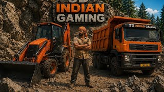 Backhoe Loader JCB Simulator Gameplay - Indian Vehicles Truck JCB Driving - Android Gameplay screenshot 5