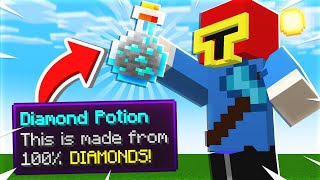 Every Ores are Potions in Minecraft!