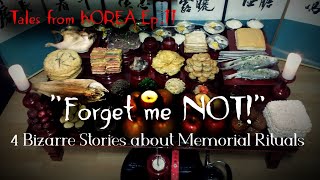 4 Bizarre Stories about Memorial Rituals (제사 Jesa) - Tales from Korea Ep.11