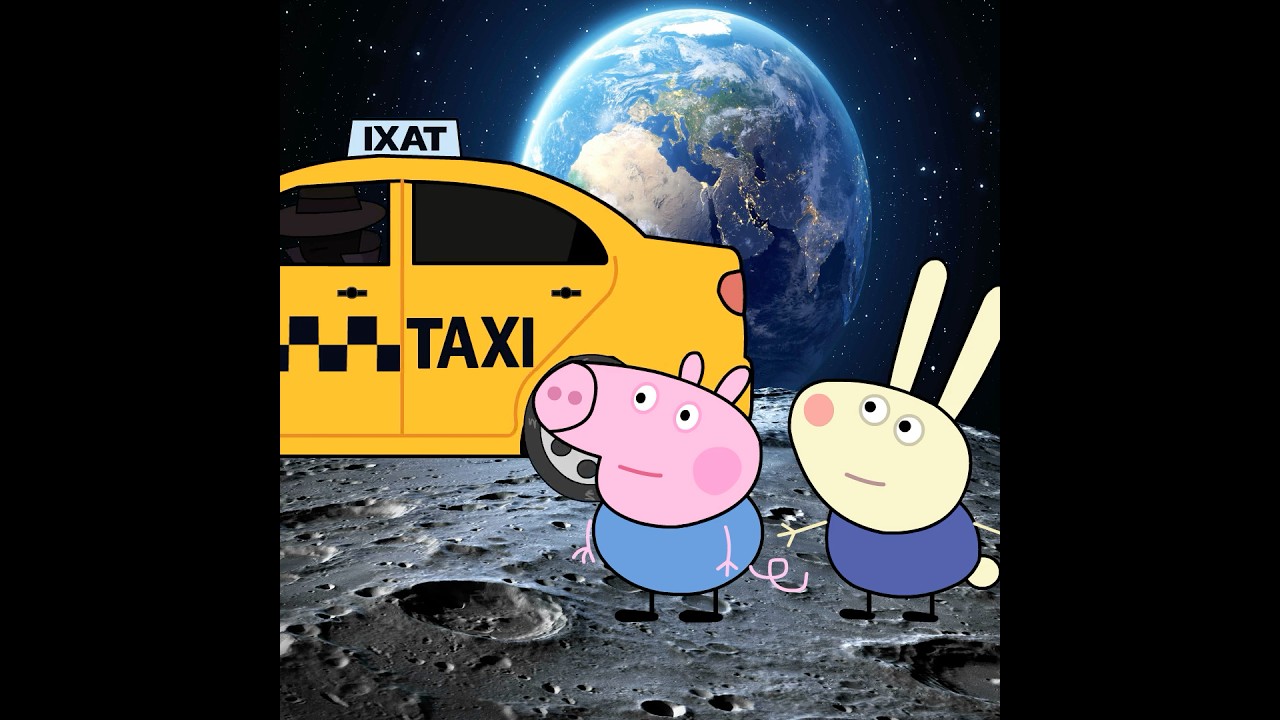 ME VOY A LA LUNA EN TAXI 🌕🚕