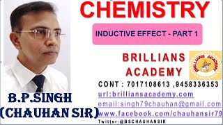 inductive effect part 1- define inductive effect - organic chemistry for jee/neet