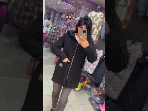 Жіноча подовжена куртка кофта кардиган із хутра Тедді з капюшоном — Туреччина, розміри 40-56, видео 5