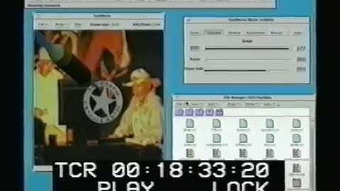 1990 Sun VX and MVX Visualization Accelerator demo - Part 2