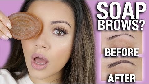 WTF?! SOAP BROWS Tutorial