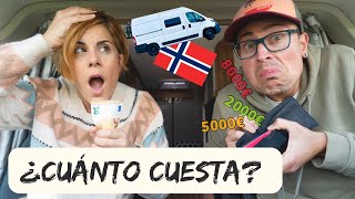 HOW MUCH DOES IT COST to travel to NORWAY by CAMPER Van?  Travel tips