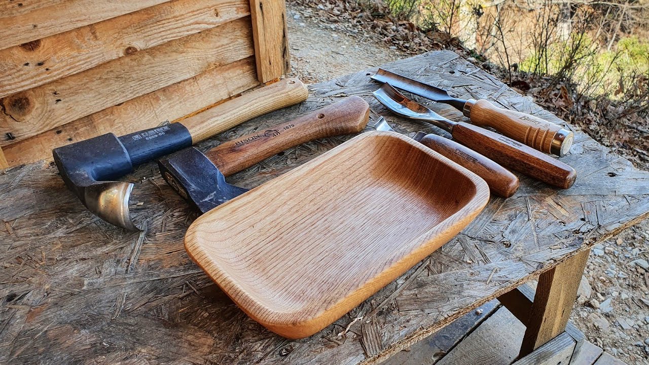 Kestane ağacı kase yapımı / Making bowl from chestnut wood