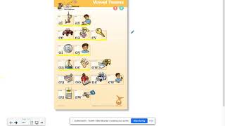 Vowel Teams Drill Sounds Warmup