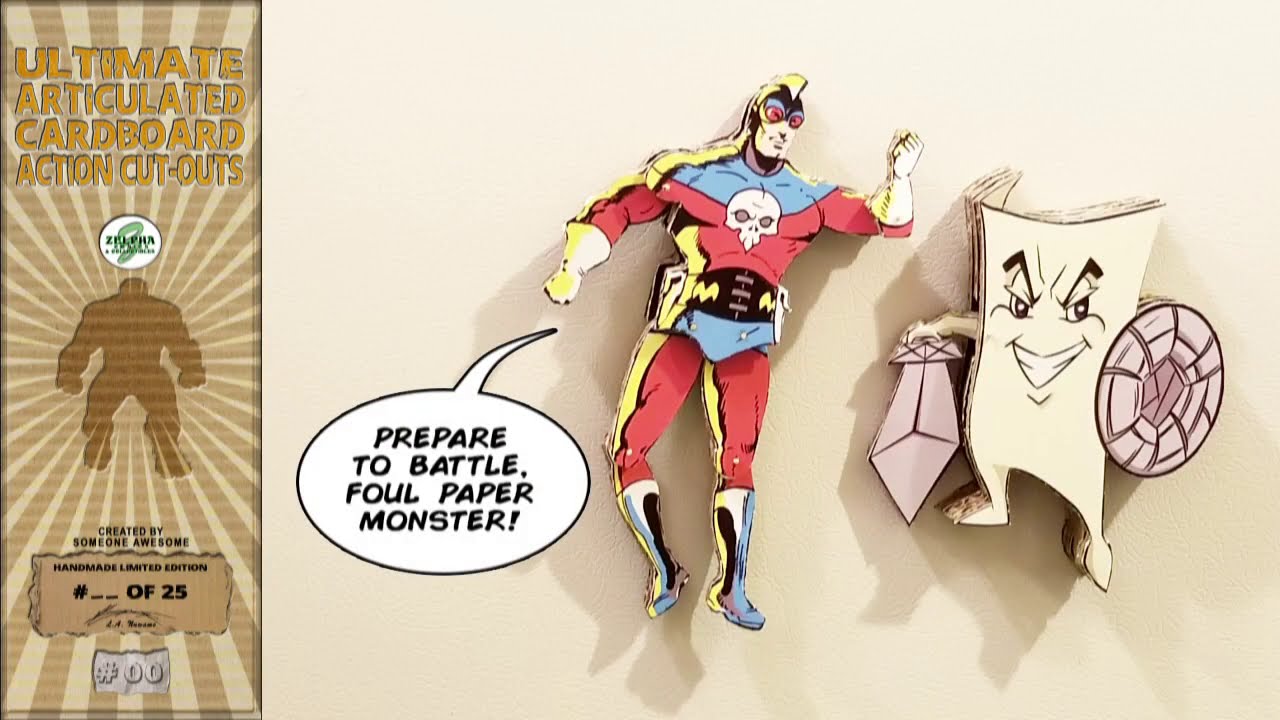 Handmade Indie Comic Book Action Figures (New Kickstarter Campaign)