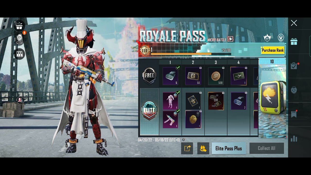 Purchasing the Rp M10 Micro Battle | PUBG Mobile