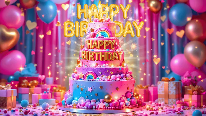 Happy Birthday Song 🎂 Best Birthday Song for Celebration