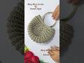 شنطة الصدفة كروشيه بشكل جديد إصنعيها بنفسك خطوة بخطوة للمبتدئين🔥Trendy crochet shell bag