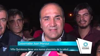 Villa Quinteros tiene una nueva plazoleta de la salud - Tucumán Gobierno