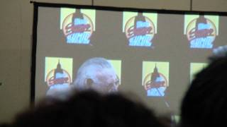 Stan lee at London Super Comic Convention part 2 2012