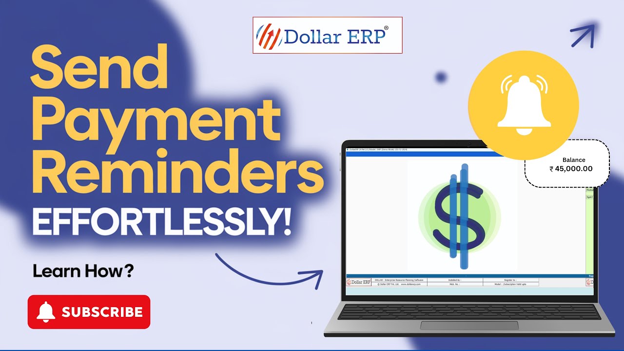 Send Payment Reminder Effortlessly ! - YouTube