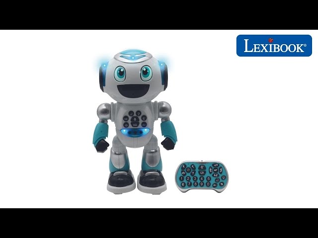 Lexibook - Robot jouet interactif Powerman Master qui lit dans les