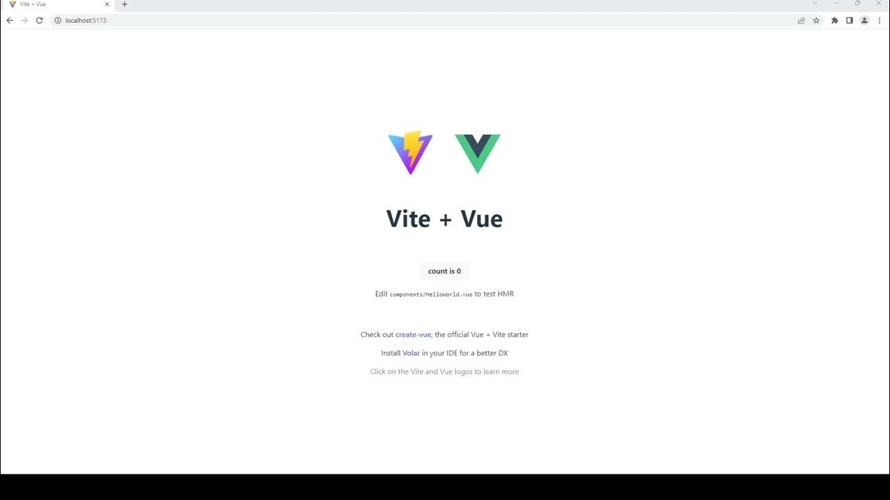 Vue install