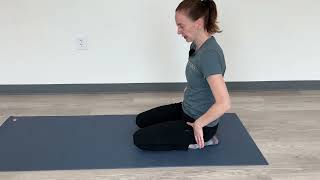 Child's Pose with Breath into your Pelvic Floor--A PT Explains
