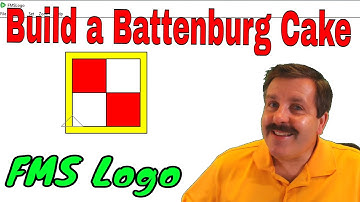 Build a Battenburg Cake in FMS Logo