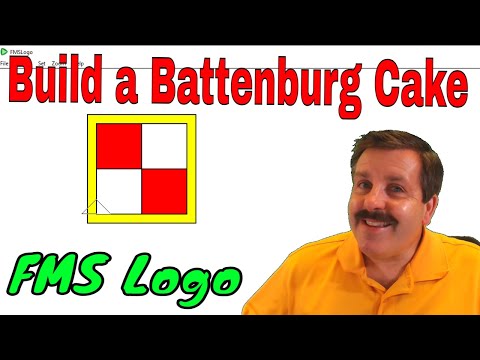 Build a Battenburg Cake in FMS Logo