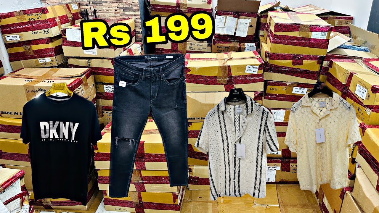 Wholesale n Retail Special 😱 ₹ 150/- से 100% Original Branded Clothes All New Summer Collection