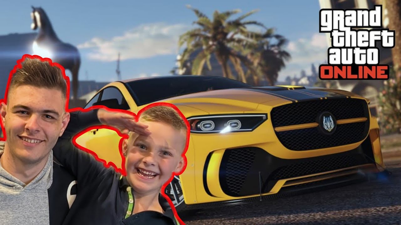IGRAM GTA Z MLAJŠIM BRATCEM! (GTA 5)[SLO]