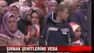 Şırnak'ta Şehit olan Tuncay Türken ve Emre Anşin İstanbul'da toprağa verildi Resimi
