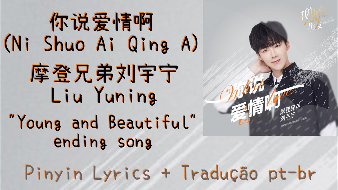 Liu Yuning (摩登兄弟刘宇宁) - 你说爱情啊 (Ni Shuo Ai Qing A) pt-br+lyrics [