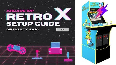 RetroX on Arcade1Up Android (Easy SoftMod)