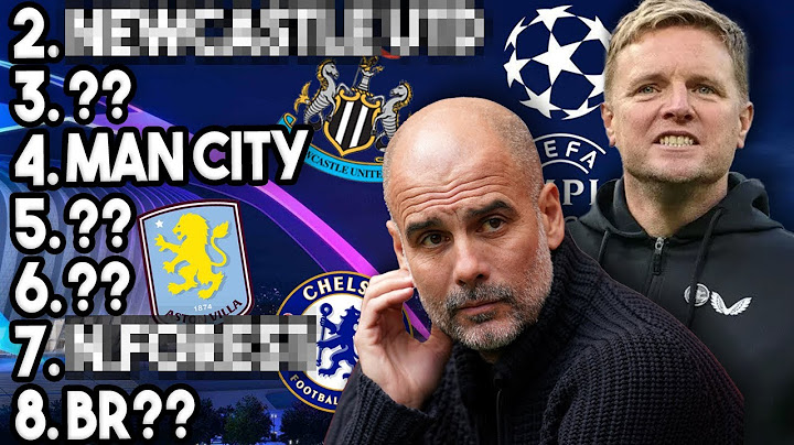 Which Premier League clubs will qualify for the Champions League?