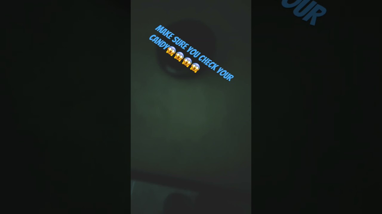 Make sure to always check your Halloween candy