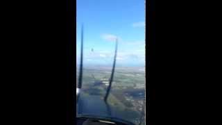 Flying solo to Bendigo training area