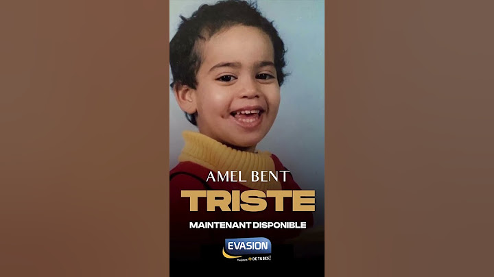 "Triste" de Amel Bent 💙