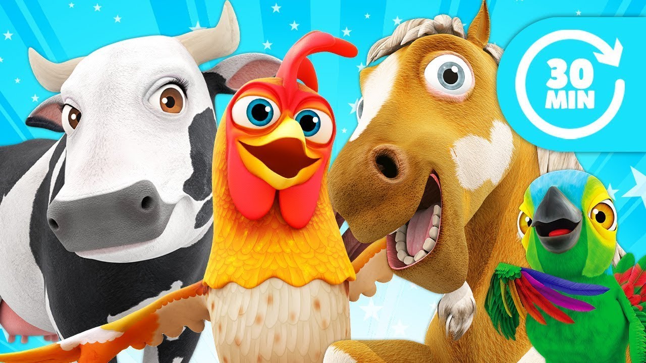 ¡Clásicos Infantiles de La Granja de Zenón! El Gallo y La Pata - Bartolito y Más | El Reino Infantil