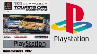 TOCA Touring Car Championship (PS1)(1997) Intro + Gameplay (HD)