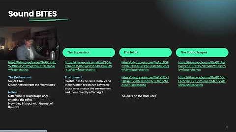 ES 345 Final Project [Sound Studies] Colonial Parallels in Everyday Workplaces