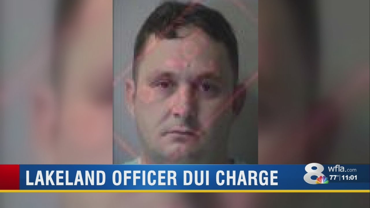 Lakeland police officer arrested on suspicion of DUI - YouTube