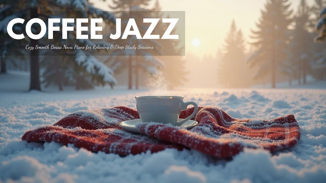 Winter Coffee Jazz - Cozy Smooth Bossa Nova Piano for Relaxing & Deep ...
