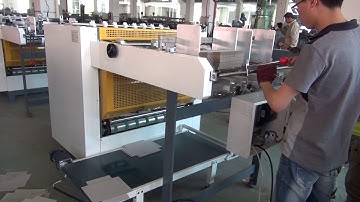 Cardboard Grooving Machine for Rigid Box making
