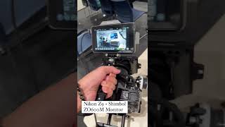 Nikon Z9 with Shimbol ZO600M wireless monitor #shimbol #videography #cinemacamera