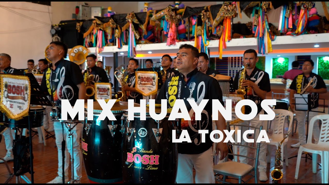 HUÁNUCO 2024 - BANDA BOSH - MIX HUAYNOS